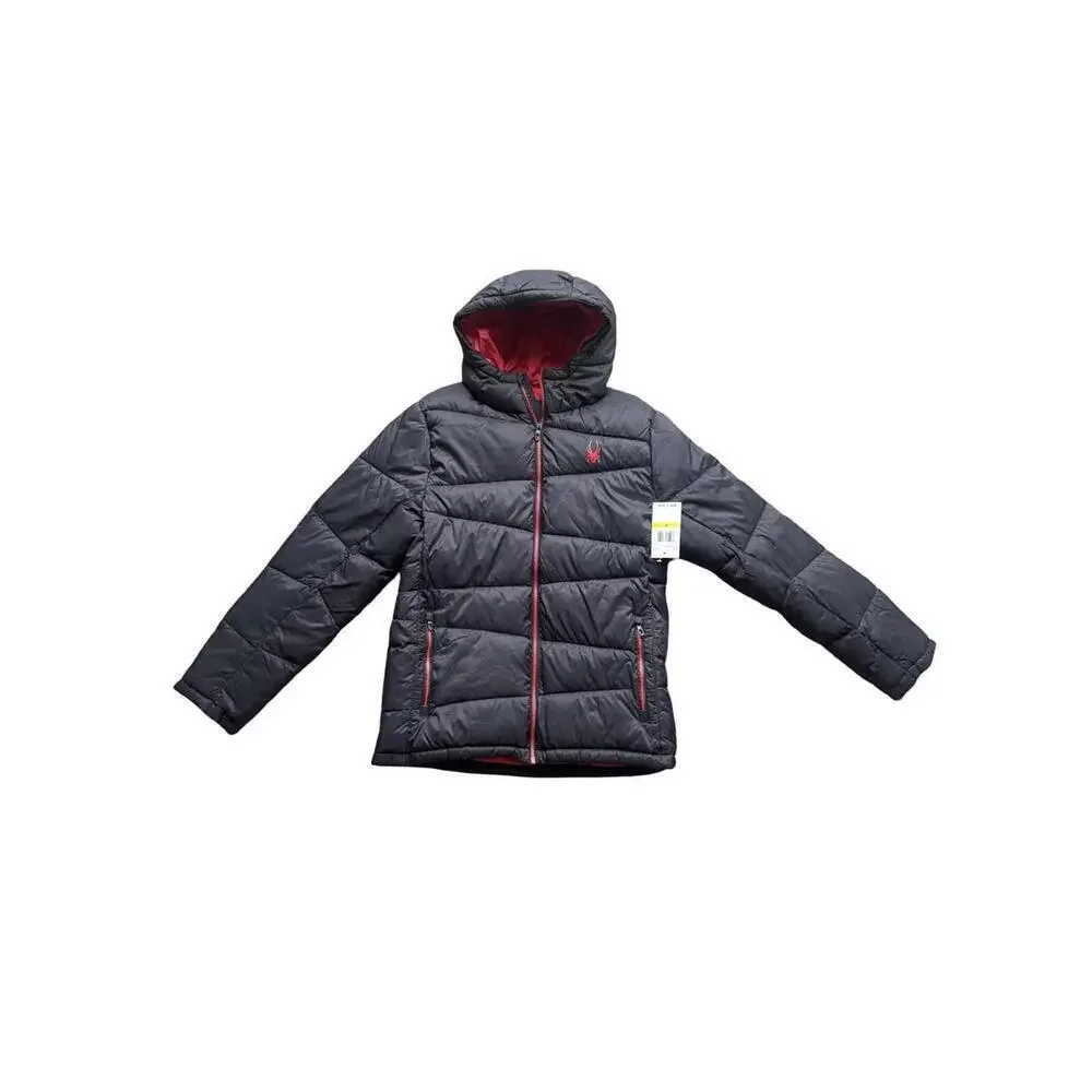 NWT Men’s Spyder hooded insulated jacket. Size: M